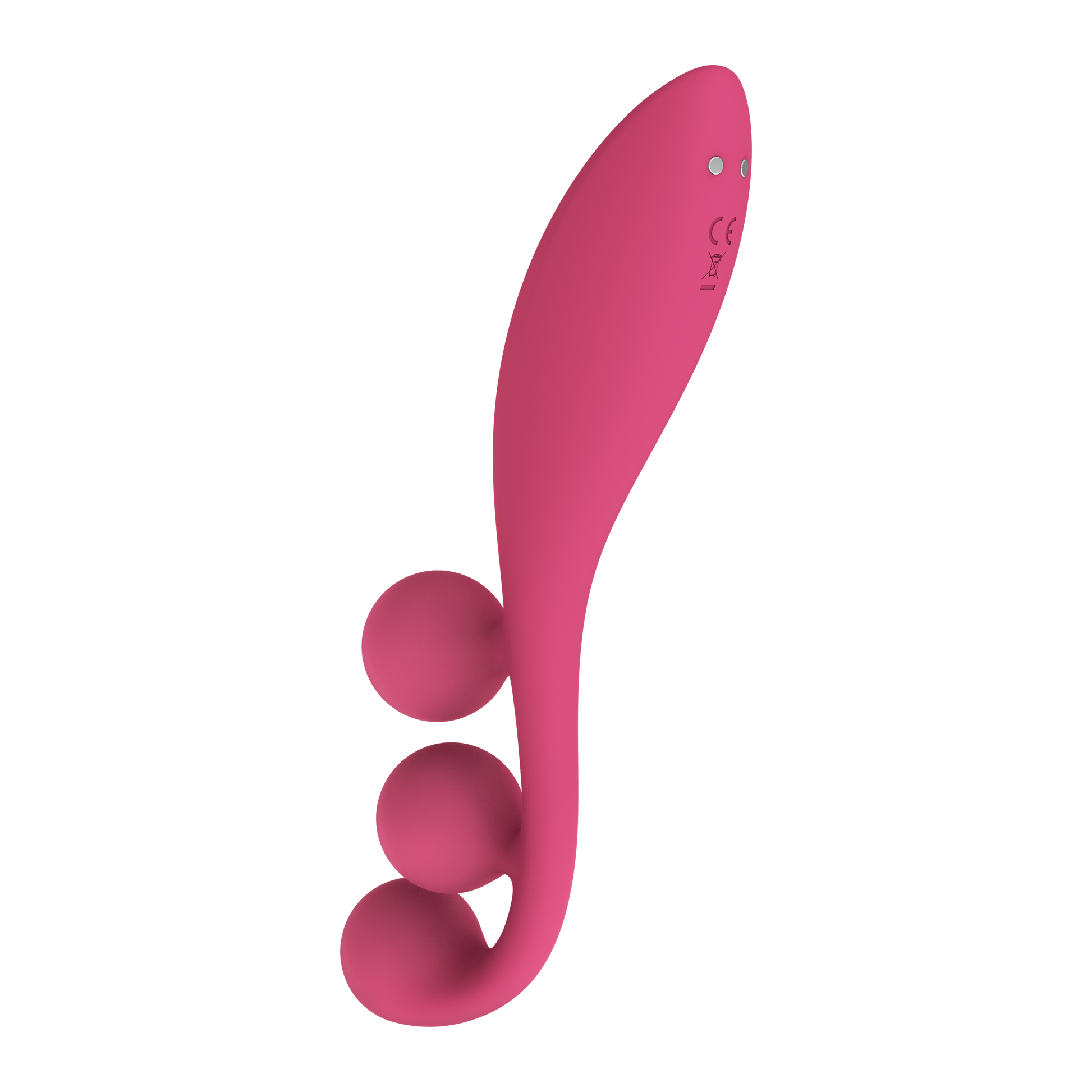 Back right side of the Satisfyer Tri Ball 1 Multi Vibrator