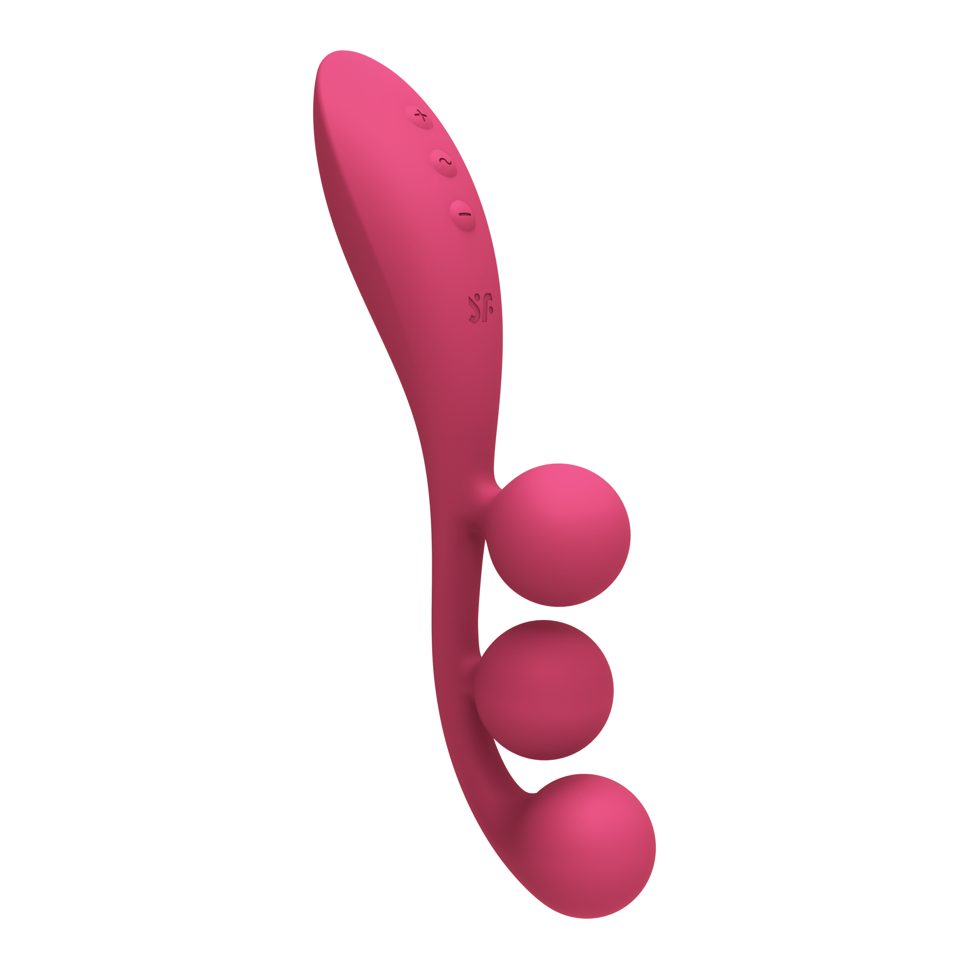 Front left side of the Satisfyer Tri Ball 1 Multi Vibrator