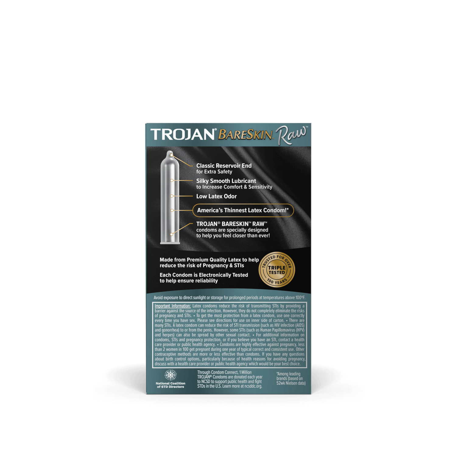Trojan Bareskin Raw 10 Lubricated Latex Condoms - Playbay.ca Trojan Bareskin Raw 10 Lubricated Latex Condoms - Playbay.ca
