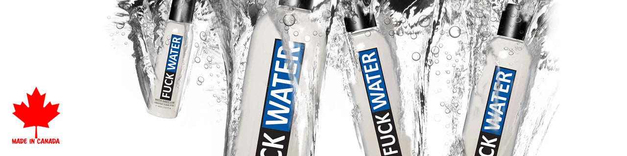 Fuck Water Original Lubricants with Made In Canada icon in the bottom left