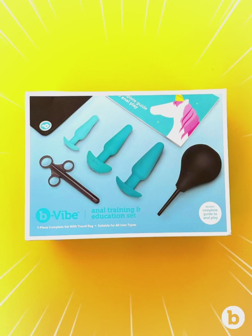 Video overview of the b-Vibe Anal Training & Education Set