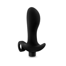 Load image into Gallery viewer, Top side view of theblush Anal Adventures Platinum Vibrating Prostate Massager 1