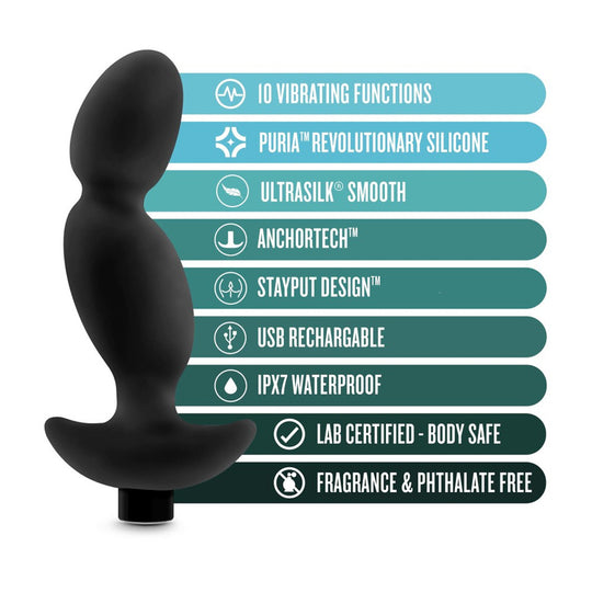 blush Anal Adventures Platinum Vibrating Prostate Massager 4