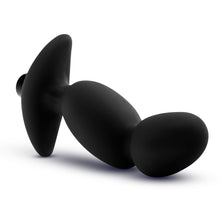 Load image into Gallery viewer, Front side of the blush Anal Adventures Platinum Vibrating Prostate Massager 4