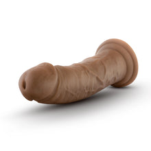 Load image into Gallery viewer, Front side of the blush Au Naturel 8 Inch Mocha Dildo