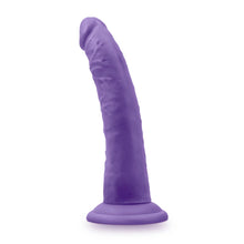Load image into Gallery viewer, Back side of the blush Au Naturel Bold Jack 7 Inches Dildo, placed on its suction cup.