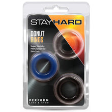 Load image into Gallery viewer, blush Stay Hard Donut Rings 3 Pack