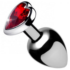 Booty Sparks Red Heart Gem Small Anal Plug Product