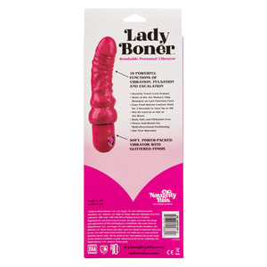 CalExotics Naughty Bits Lady Boner Bendable Vibrator package