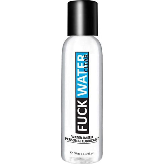 Fuck Water Clear Water Based Lube 2oz