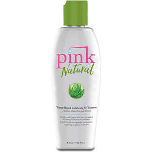 Pink Natural Water Based Lubricant For Women - 4.7oz