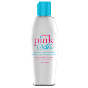 Pink Water-Based Lubricant for Women Fortified with Ginseng and Guarana 4.7 oz / 140 mL