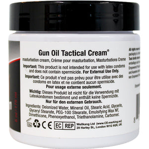 Gun Oil Tactical Cream 6oz back