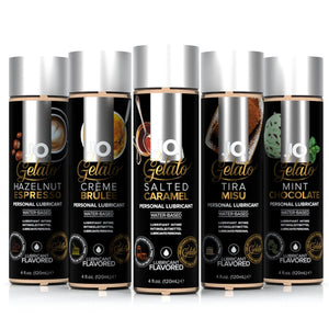 JO Gelato Hazelnut Espresso Personal Water Based Lubricant Full Collection