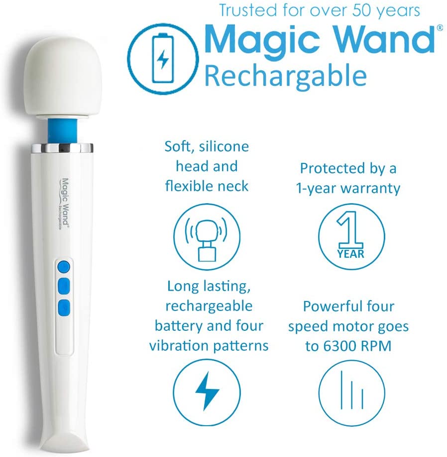 Magic Wand The Original Personal Massager - Rechargeable benefits