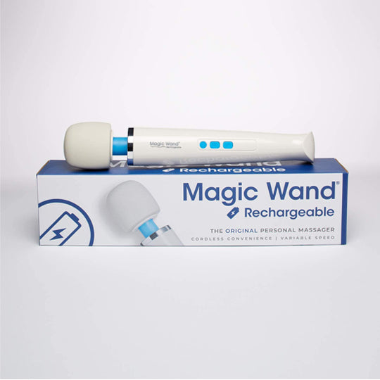 Magic Wand The Original Personal Massager - Rechargeable product and package