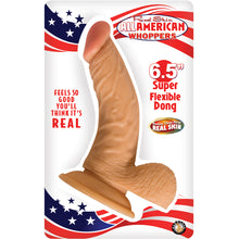 Charger l&#39;image dans la galerie, Nasstoys Real Skin All American Whoppers 6.5&quot; Super Flexible Dong