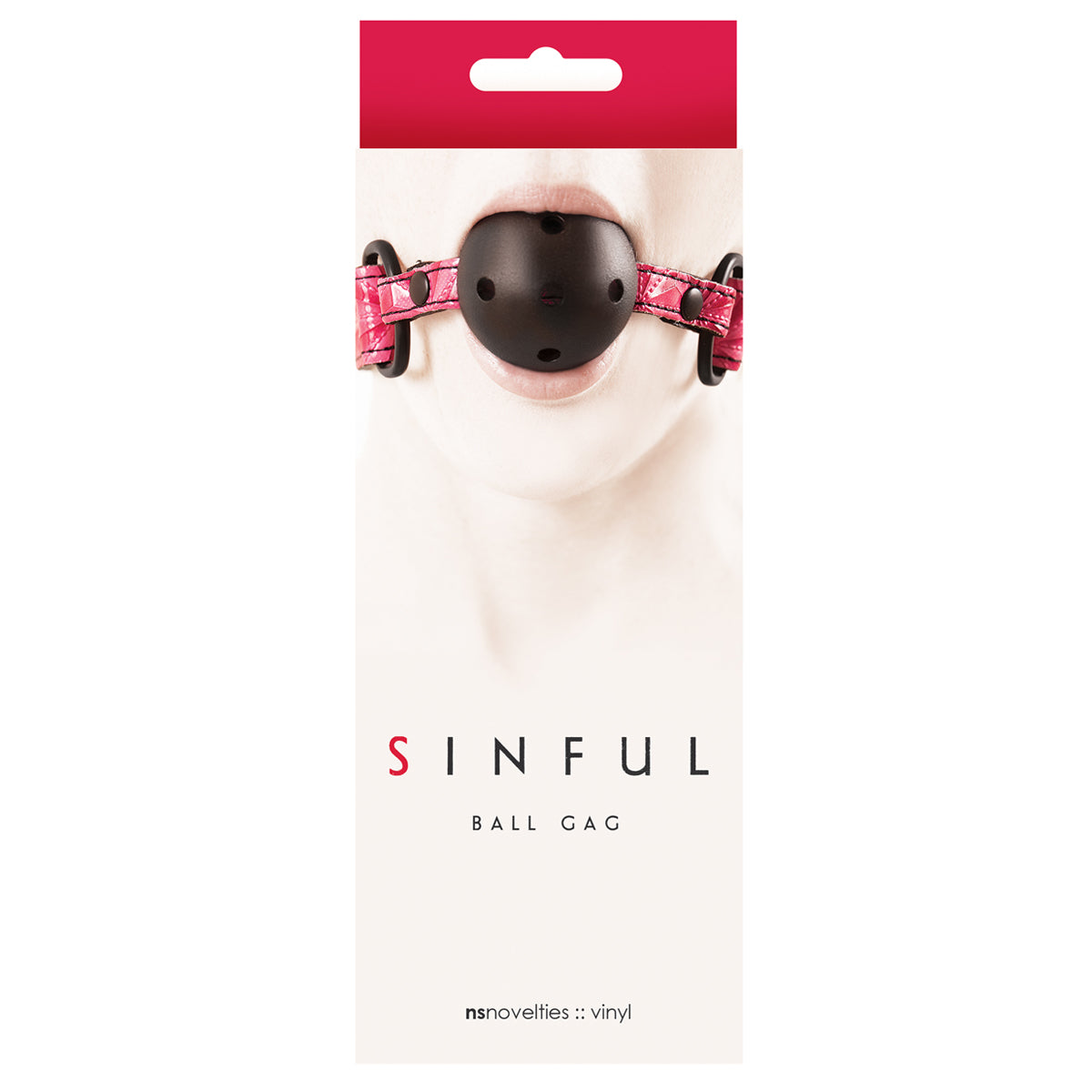 nsnovelties Sinful Ball Gag Package