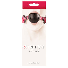 Load image into Gallery viewer, nsnovelties Sinful Ball Gag Package