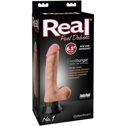 Pipedream Real Feel Deluxe 6.5" Vibrating Dildo No. 1