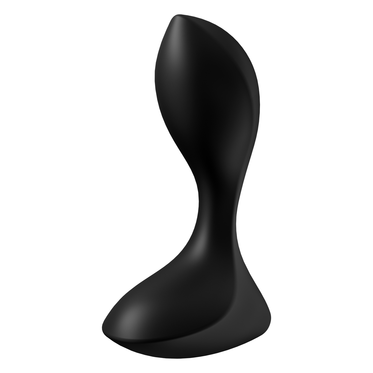 Satisfyer Backdoor Lover Plug Vibrator view of the front of the product from the left side