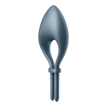 Load image into Gallery viewer, Satisfyer Bullseye Ring Vibrator product the view of the bottom from the side