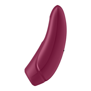 Side view of the Satisfyer Curvy 1+ Air Pulse Stimulator + Vibration