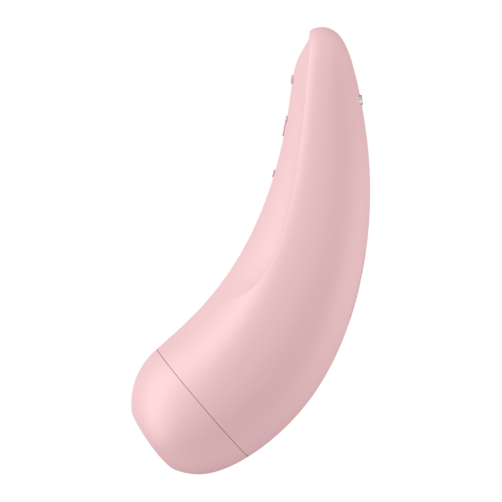 Side view of the Satisfyer Curvy 2+ Air Pulse Stimulator