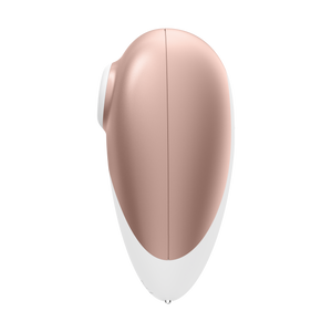 Left side of the Satisfyer Deluxe Air Pulse Stimulator
