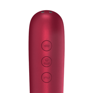 Satisfyer Dual Love Air-Pulse Vibrator Controls