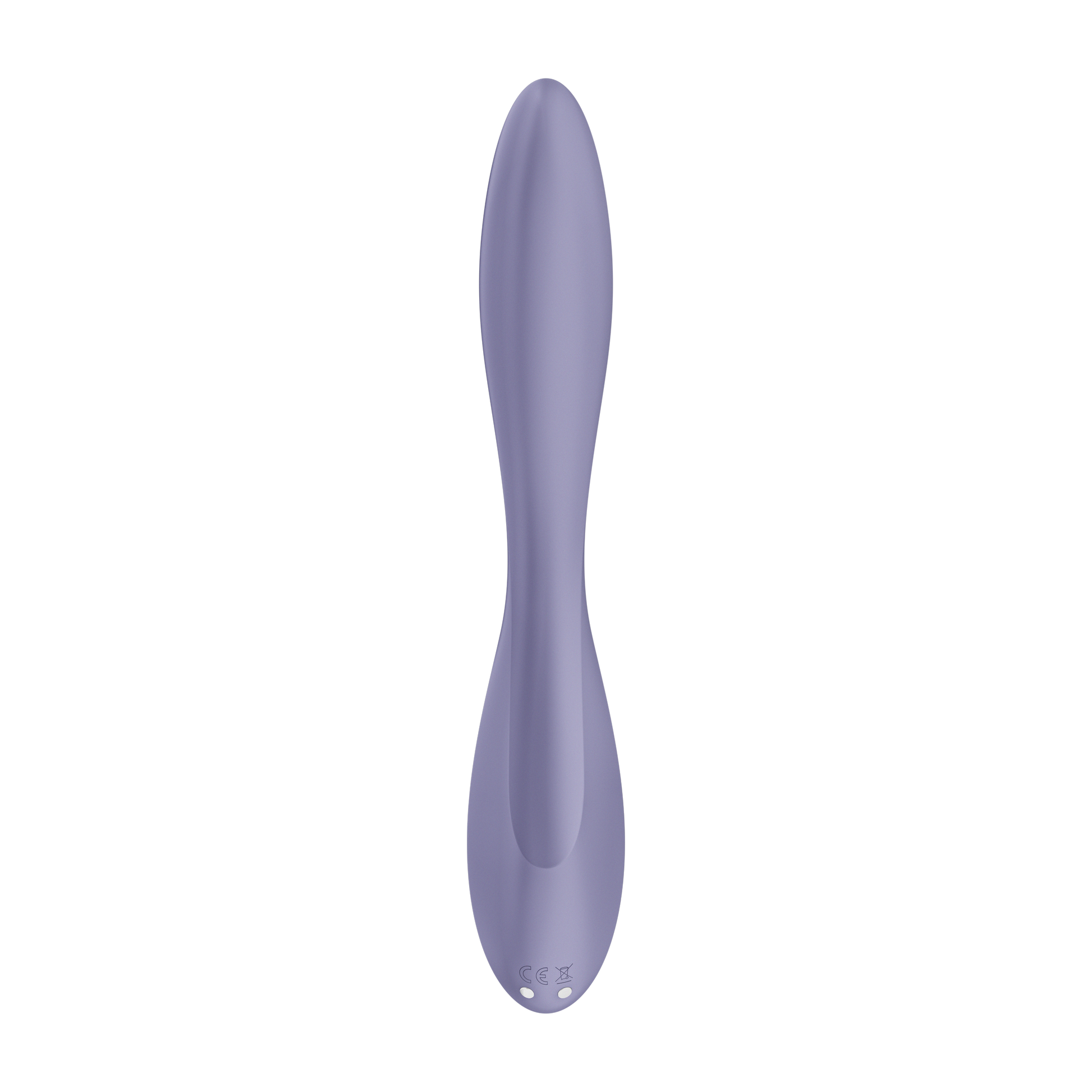 Back of the Satsifyer G-Spot Flex 2 Multi Vibrator, with the charging port showing on the bottom.