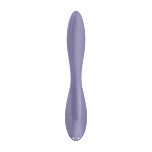 Back of the Satsifyer G-Spot Flex 2 Multi Vibrator, with the charging port showing on the bottom.