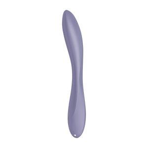Back left side of the Satsifyer G-Spot Flex 2 Multi Vibrator with the charging port visible on the bottom.