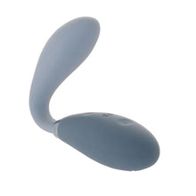 Load image into Gallery viewer, Satisfyer G-Spot Flex 3 Multi Vibrator bent at 90 degrees in the middle showing the flexibility of the multi vibrator, on the top part of the handle are intensity controls.
