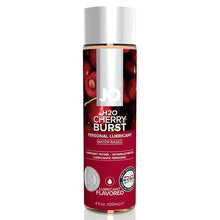 Load image into Gallery viewer, A bottle of JO H2O Cherry Burst Personal Lubricant Water Based Flavored 4 fl. oz. (120ml)