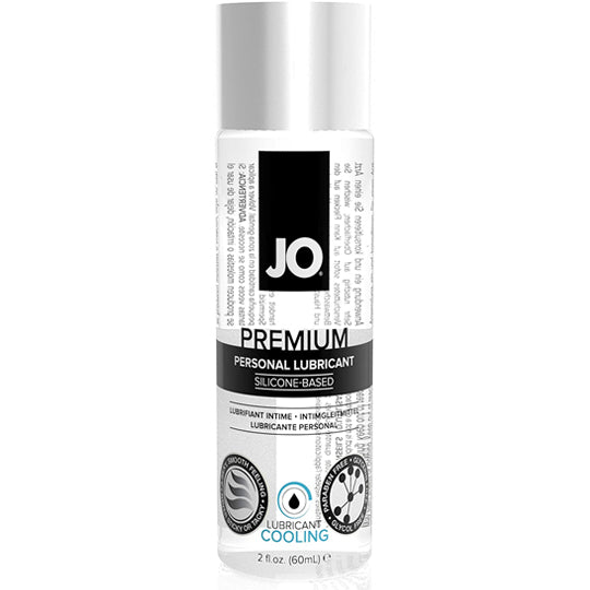 JO Premium Silicone Based Cooling Personal Lubricant 2oz