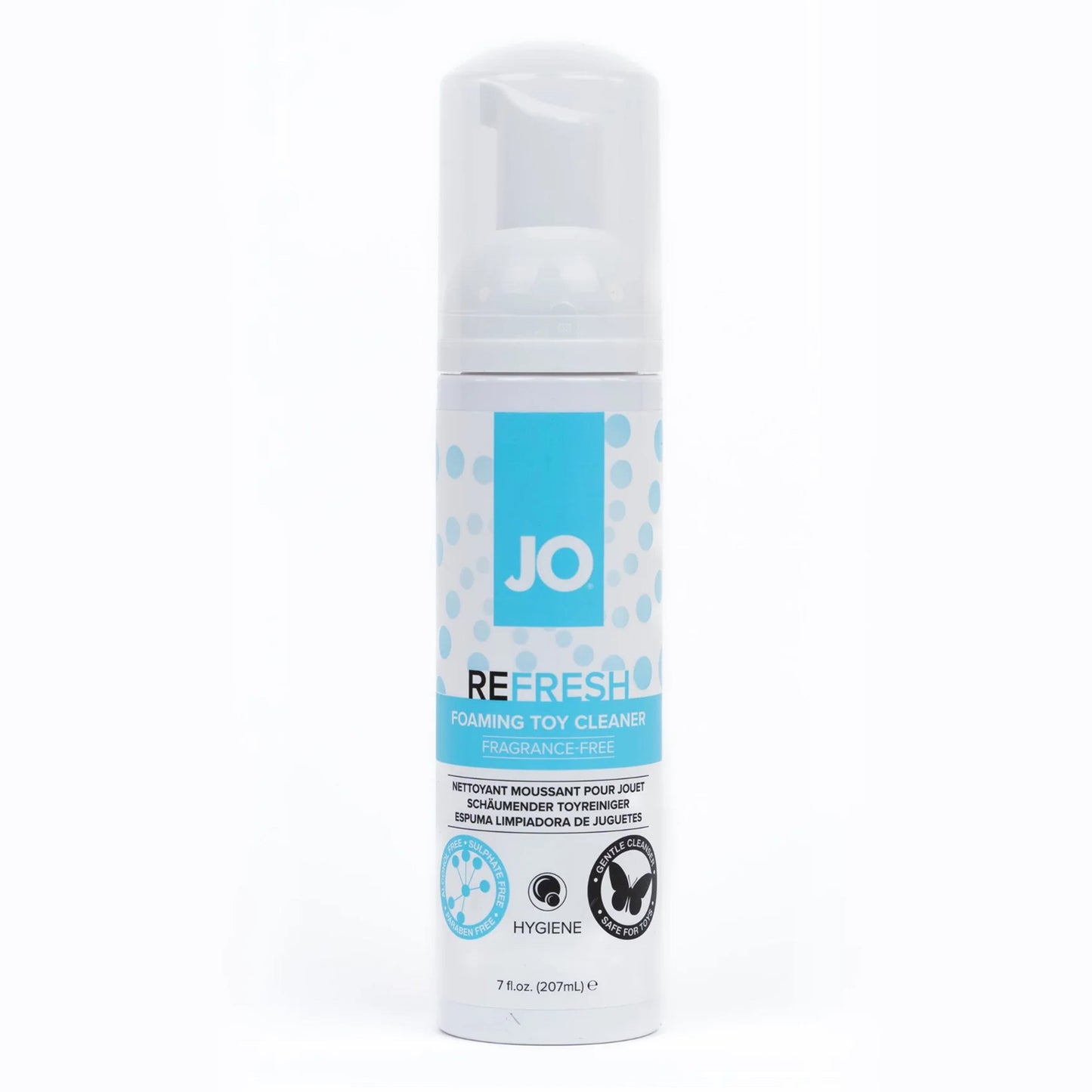 JO Refresh Foaming Toy Cleaner Hygiene 7 fl. oz. (207 mL)