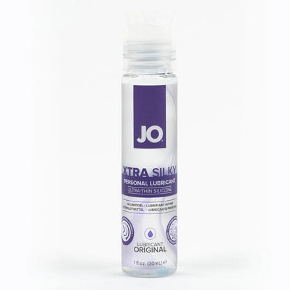 JO XTRA Silky Personal Lubricant Ultra-Thin Silicone Original 1 fl oz (30 mL)