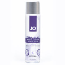 Load image into Gallery viewer, JO XTRA Silky Personal Lubricant Ultra-Thin Silicone Original 4 fl oz (120 mL)