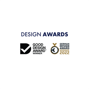 Design Awards: Good Design Award Winner, German Design Award Nominee 2022.