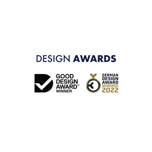 Design Awards Good Design Award Winner, German Design Award Nominee 2022.