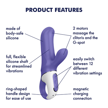 Satisfyer Magic Bunny Vibrator Description