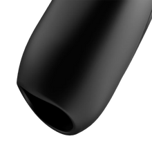 Load image into Gallery viewer, Close-up of the silicone insertion hole of the Satisfyer Men Vibration+ Vibrator