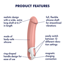 Load image into Gallery viewer, Satisfyer Master Personal Vibrator - Pink Benefits