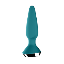 Load image into Gallery viewer, Back Side of the Satisfyer Plug-ilicious 1 Plug Vibrator