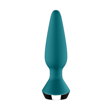 Load image into Gallery viewer, Left Side of the Satisfyer Plug-ilicious 1 Plug Vibrator.