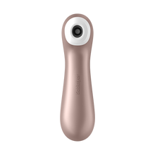 Charger l&#39;image dans la galerie, Front of the Satisfyer Pro 2+ Air Pulse Stimulator, on the middle of the handle is engraved the Satisfyer logo.