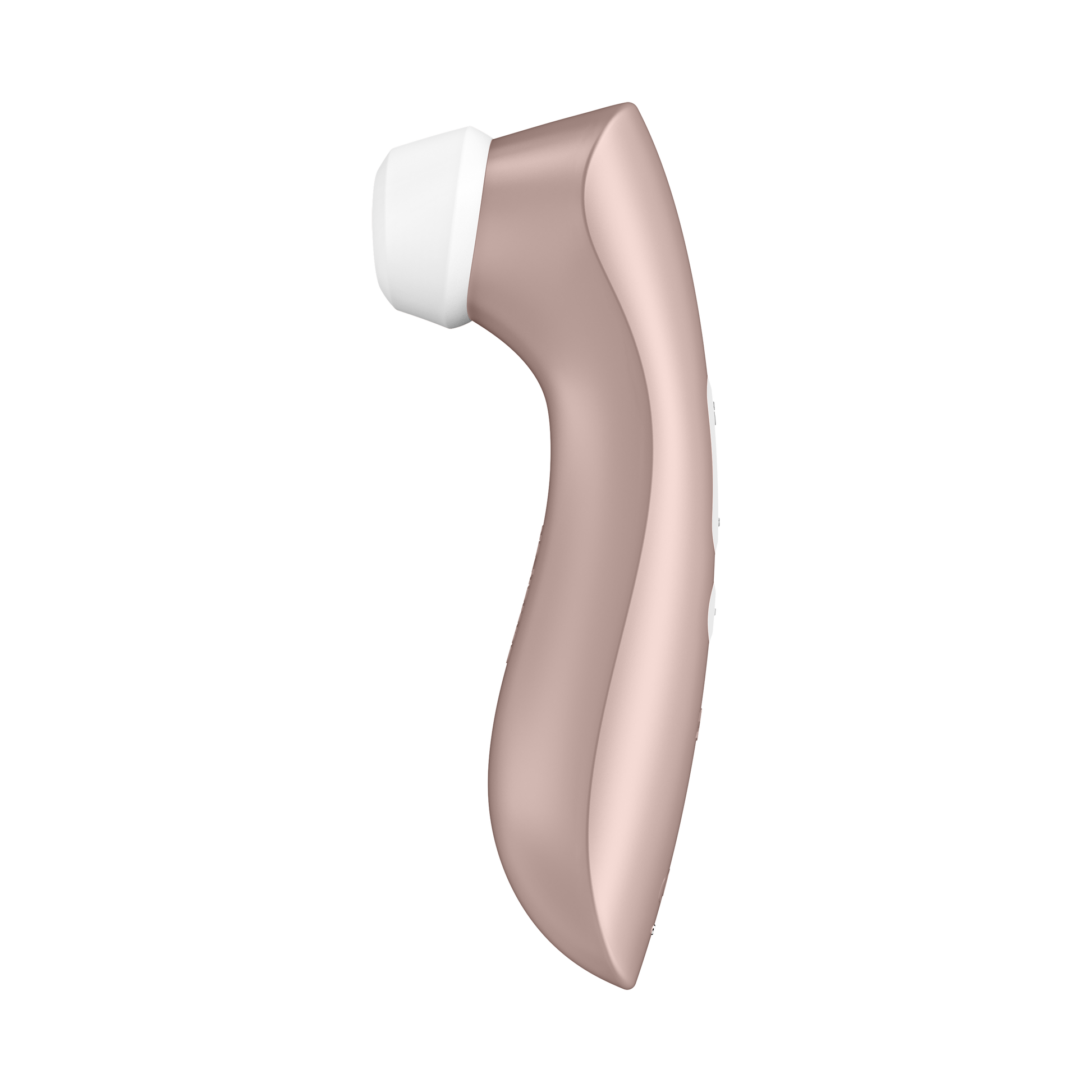 Right side of the Satisfyer Pro 2+ Air Pulse Stimulator