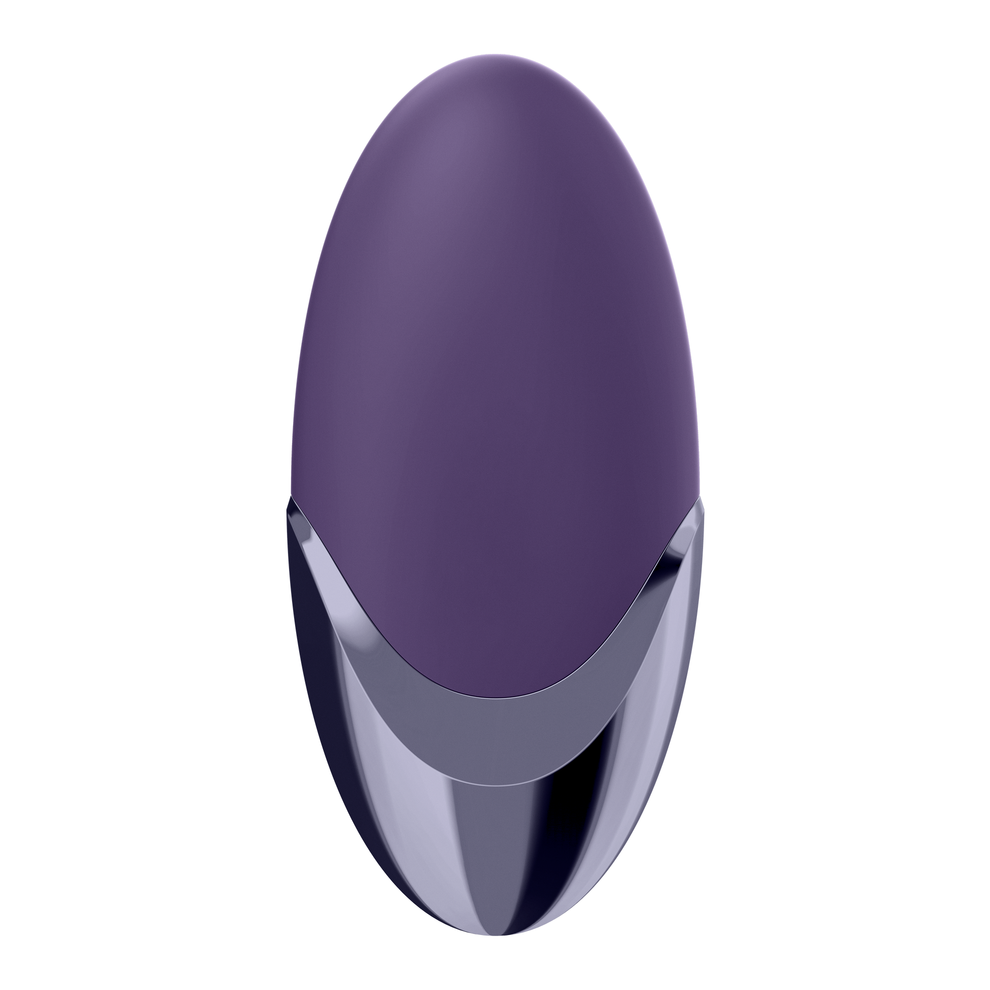 Bottom of the Satisfyer Purple Pleasure Lay-on Vibrator