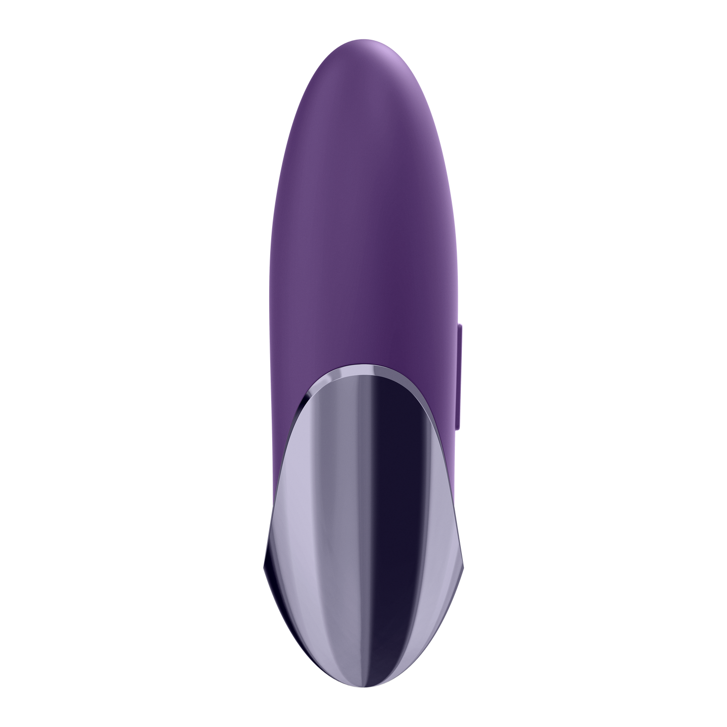 Side view of the Satisfyer Purple Pleasure Lay-on Vibrator